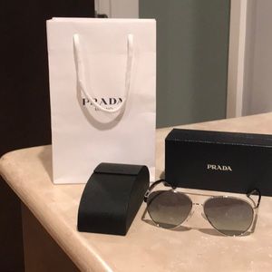 Prada Aviator Sunglasses